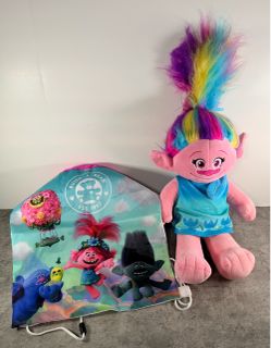 Build-A-Bear Trolls Poppy Plush with Bag