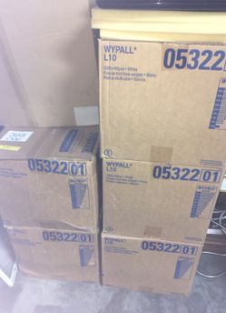 Utility Wipes, White