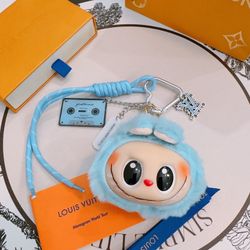 Labubu LV co-branded keychains 