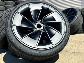 FREE DELIVERY 4x REAR OEM 2026 Tesla Model 3 Performance 20" Warp Wheels PIRELLI A/S 275/30/20