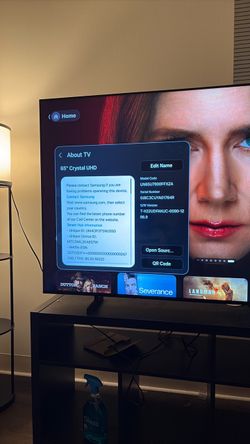65” Samsung Crystal UHD Tv
