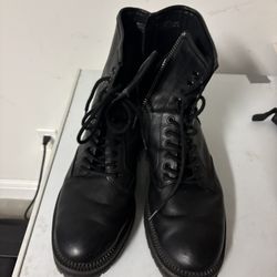 Black Boots Men Size 10.5