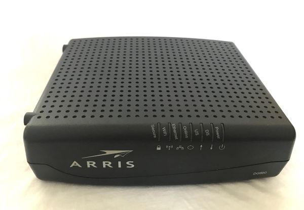 arris modem router dg860