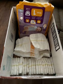 88 - Size 1 diapers (Read description)