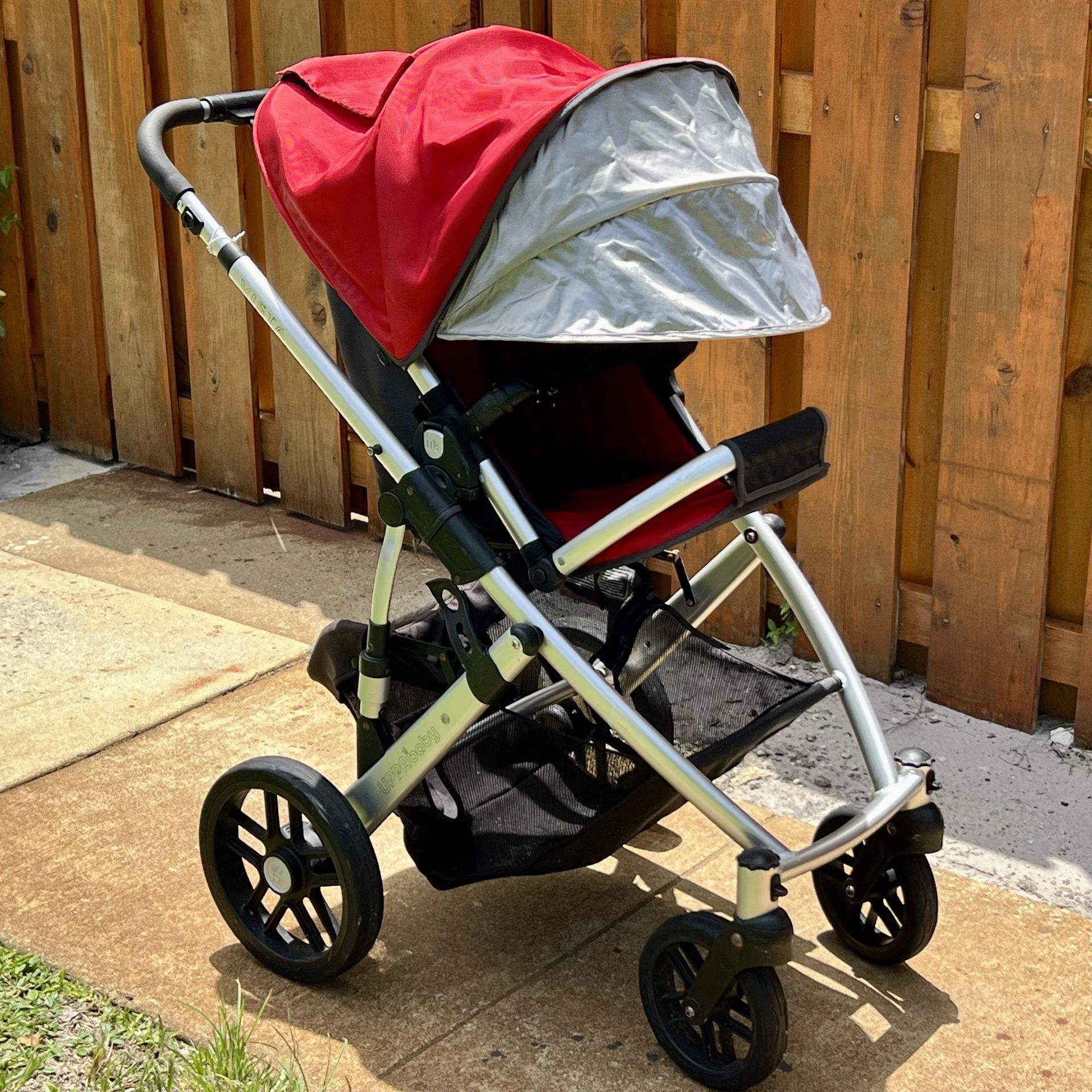 UppaBaby Vista Single Stroller, Red
