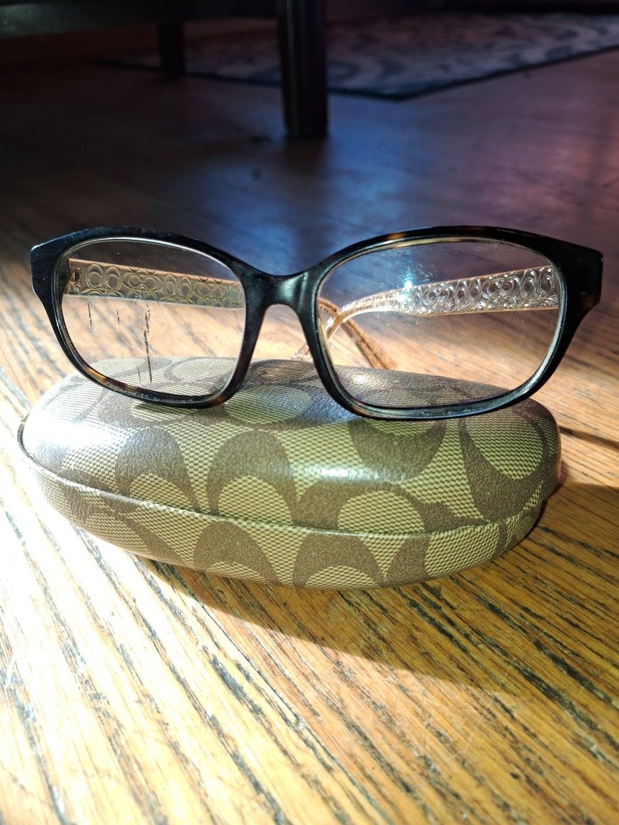 Vintage Coach Tia - Tortoise Prescription Glasses