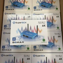 SuperBOX S6 Max S7 Max S7 Ultra S7 Prime - vSeeBox V6 Max V6 Plus Elite Mini Elite Ultra - Brand New, Sealed
