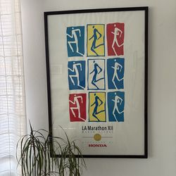 Vintage LA Marathon frame