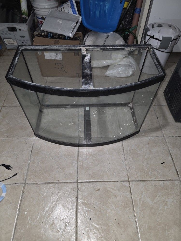 36 Gal Bowfront Fish tank Only