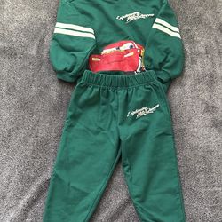 Disney Pixar Cars Toddler Boy Hoodie and Sweatpant Set