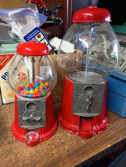 Two Gumball Machines