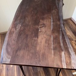 Live edge Table