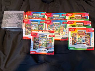 Pokemon First partner series 1,2 and 3