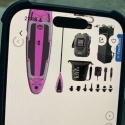 Kino outdoor hibiscus 11’6 inflatable paddle board