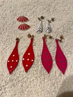 Vintage Metal Earrings