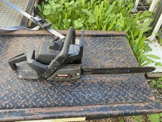 Craftsman 16" chainsaw gas powered needs work