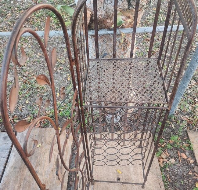 Antique Wine π· Rack