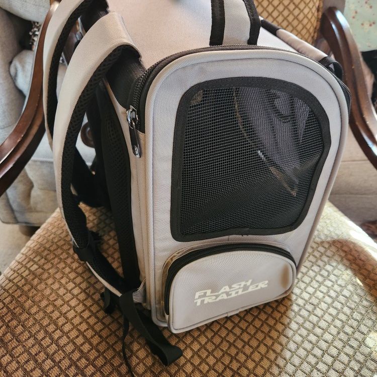 FLASH TRAILER PET BACKPACK GRAY for Sale in Las Vegas, NV - OfferUp