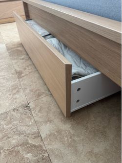 ✨ IKEA MALM Underbed Storage Drawers – Queen/King - TWO DRAWERS✨