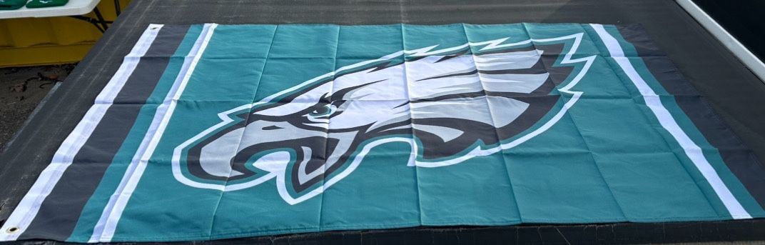 PHILADELPHIA Eagles Flag 2 Sided 3’ X 5’ Flag