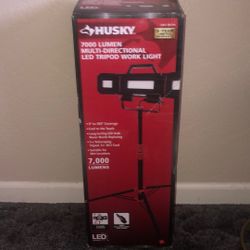 Husky multi directional LED tripod