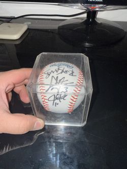 Signed Dodgers Baseball