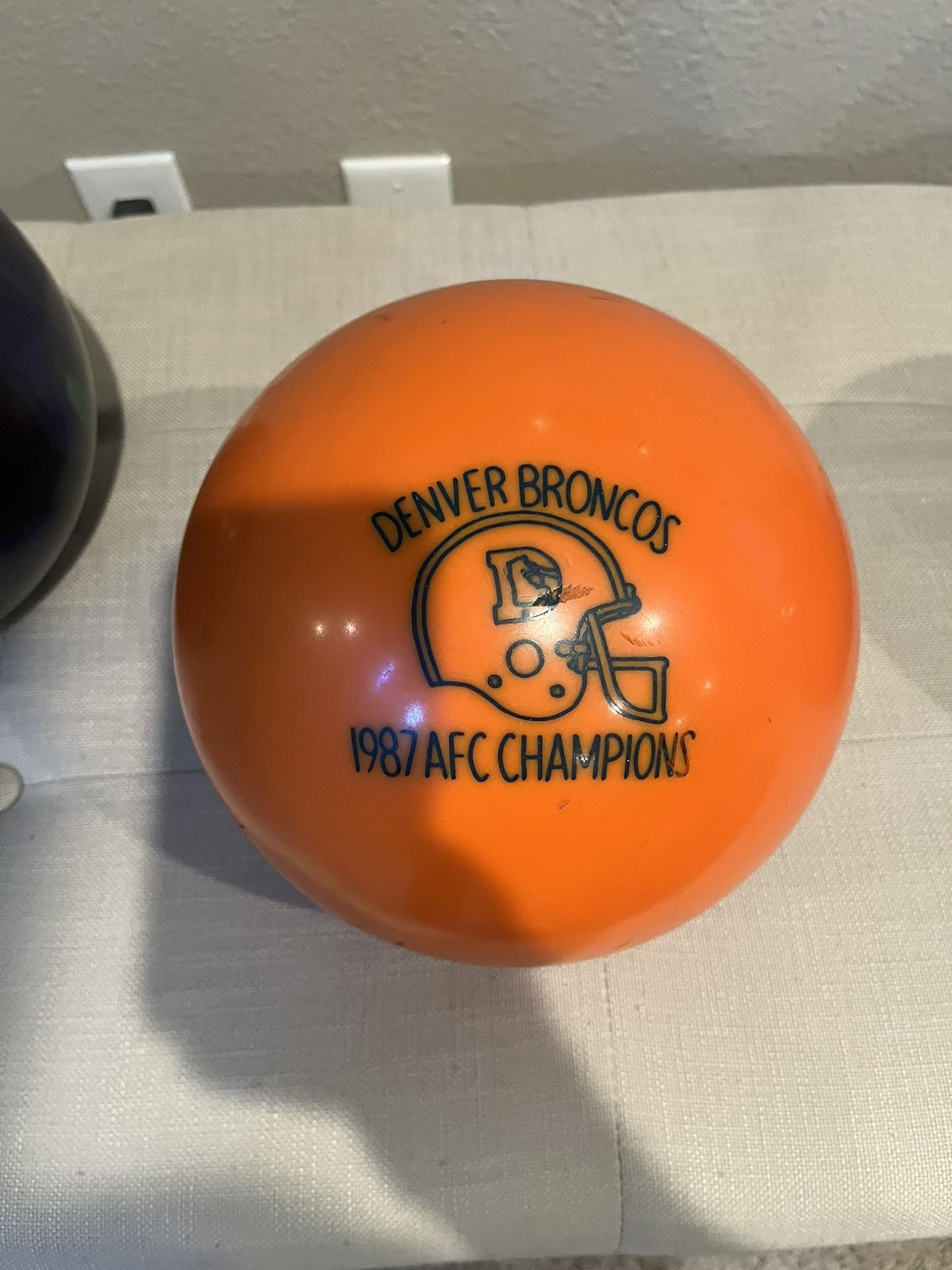 Bronco Bowling Ball