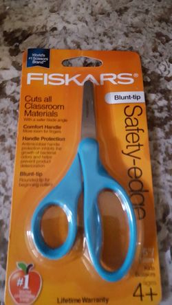 Fiskars new blunt end scissors