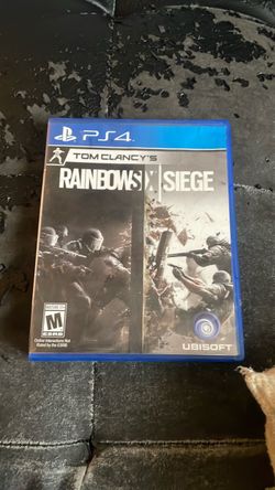 Rainbow six siege game disk