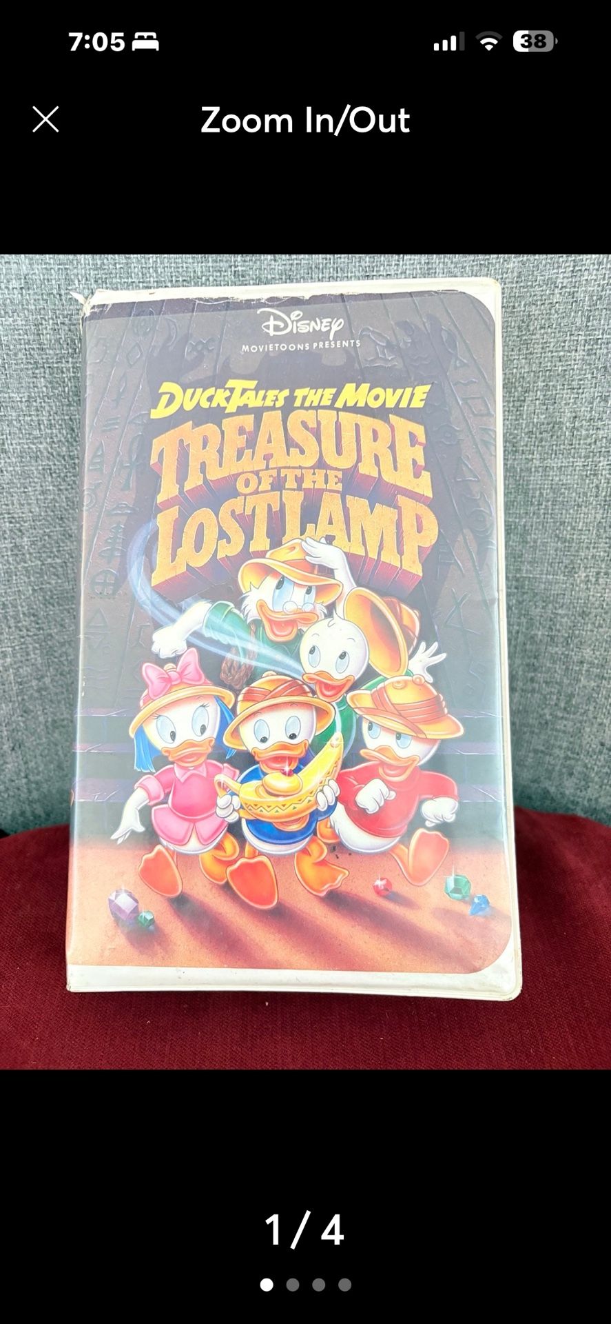 The Treasure of the Lost Lamp (VHS, Clam Shell)