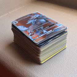 80+ Pokémon cards + 8 GX Cards 