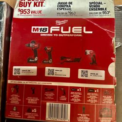 Milwaukee Kit M18 Fuel 