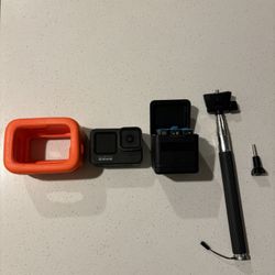 GoPro HERO 9 Black Bundle | 4 Batteries + 128GB SD + Charger + Accessories