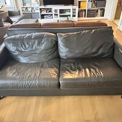 Free Used Leather Couch