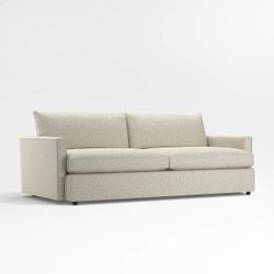 93” Sofa + 43” Ottoman - Crate & Barrel