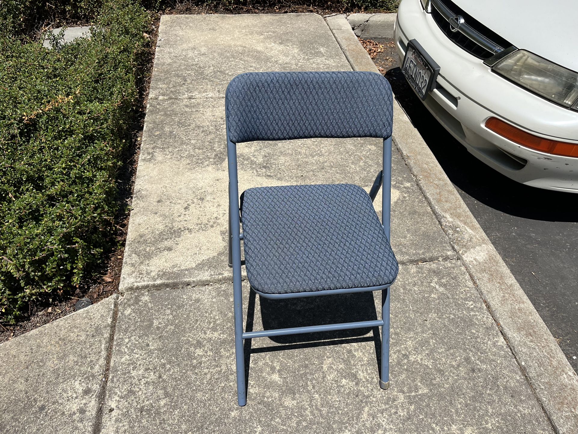 Blue Folding Chair