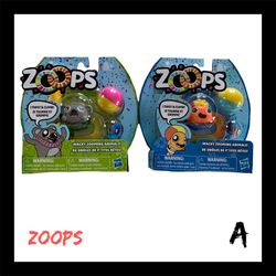 NIB Hasbro 2Pk Zoops Toy Set A