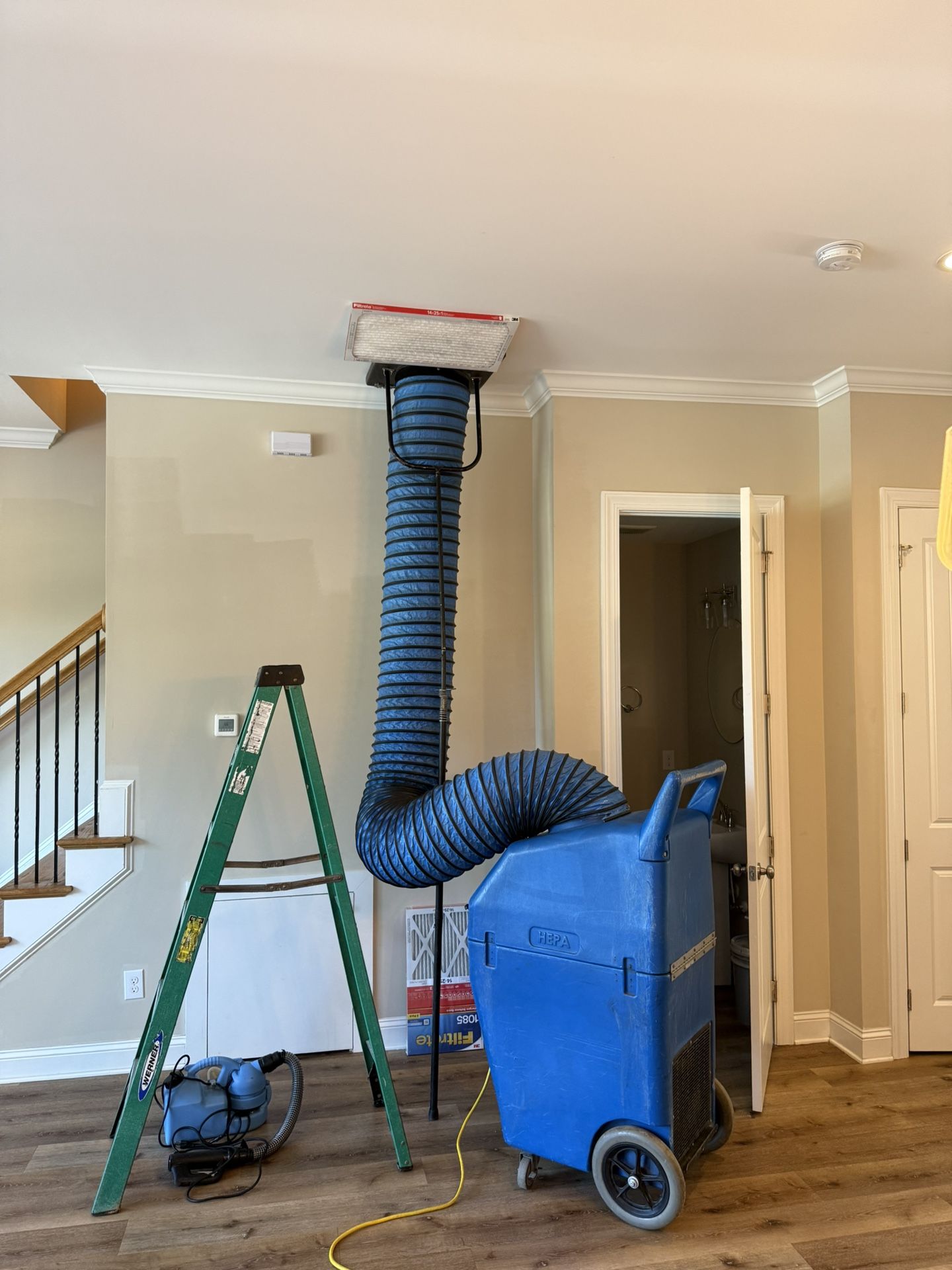 Air Duct, Cleaning Negative Air Machine