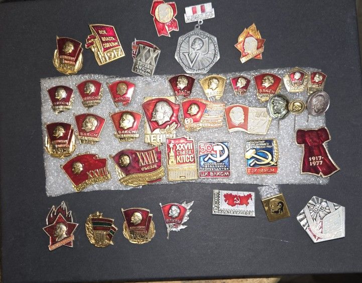35 Soviet Era Pins