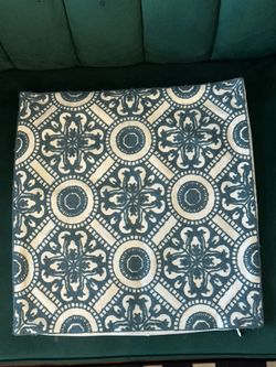 Embroidered Pillow Cover 