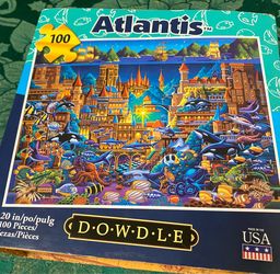 100 Dowdle Puzzle Large Thick Pieces Complete