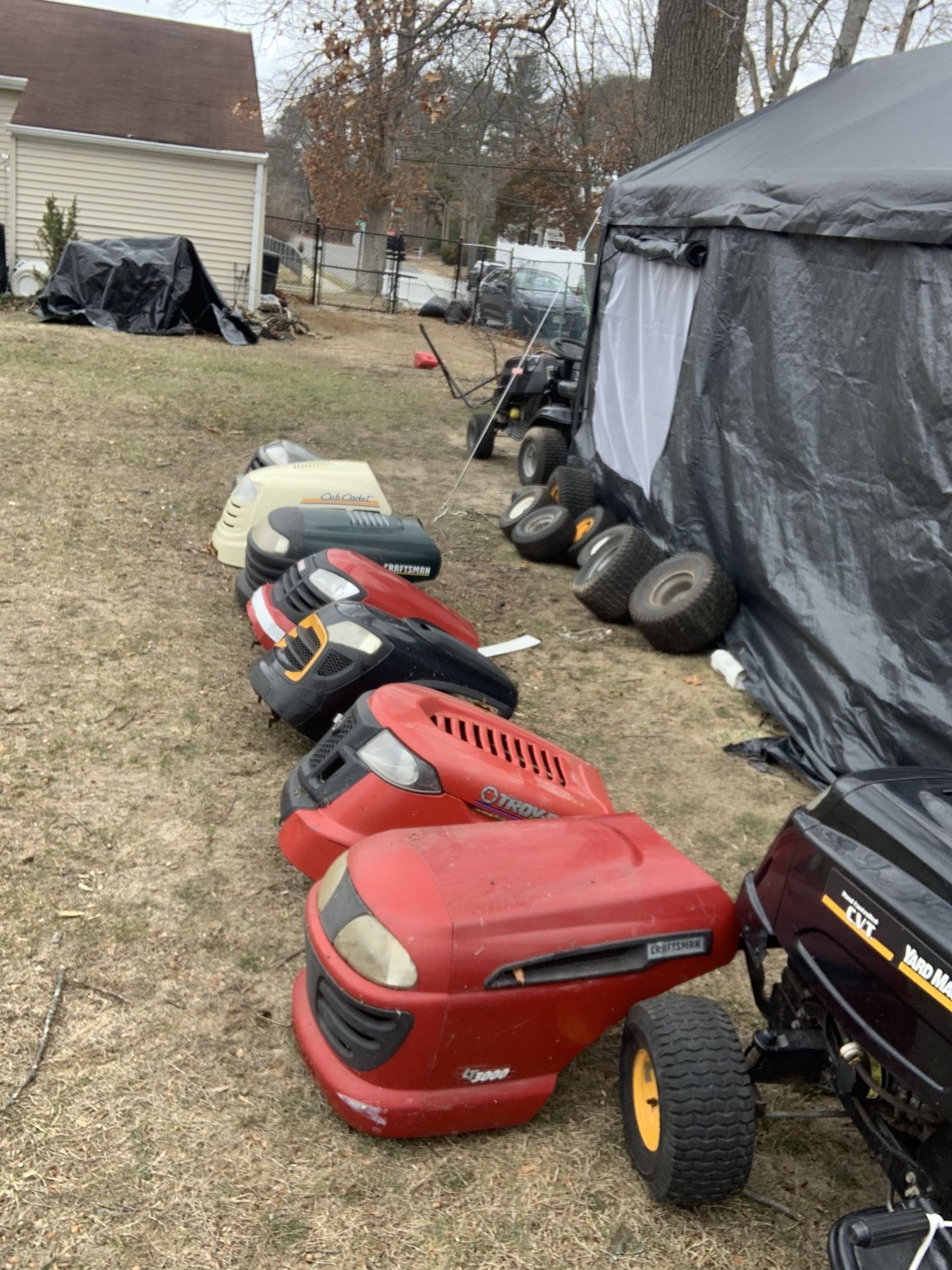 Riding Mower Hoods