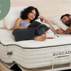 Twin Avocado Green Mattress America's #1Certified Organic Mattress with boxspring