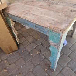 Square Farmhouse Dining Table 