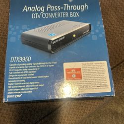 DTV Converter Box New 