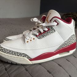 Cardinal Red Jordan 3