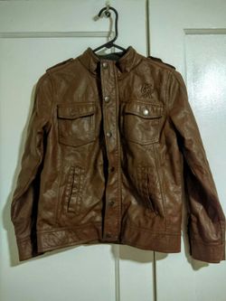 Boys Urban Republic Leather jacket size 12/14
