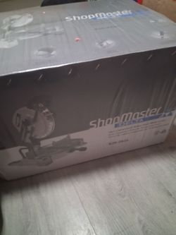 Shopmaster delta 10 in miter saw w laser