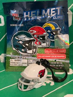 Arizona Cardinals McFarlane Toys NFL Backpack Clips Helmet Series 1