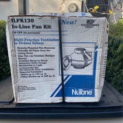Nutone In-Line Fan Kit 130 Cfm Air Movement